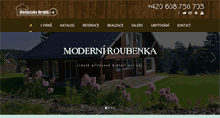 Desktop Screenshot of drevostavby-harabis.cz